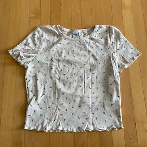 Women’s Patterned Baby Tee